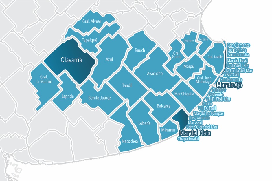 Mapa de cobertura