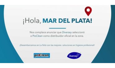 ProClean distribuye Diversey en Mar del Plata
