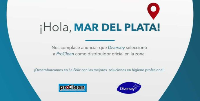 ProClean distribuye Diversey en Mar del Plata